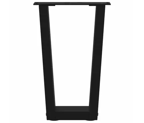 Kohvilaua Jalad, V-Kujulised, 2 Tk, Mustad, 38 X (42–43,3) cm Teras