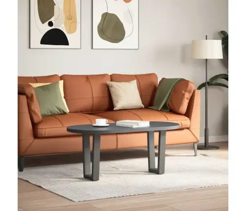 Kafijas Galdiņa Kājas, 2 Gab., V-Veida, Antracīta Krāsā, 38X(42-43,3) Cm, Tērauds Vidaxl