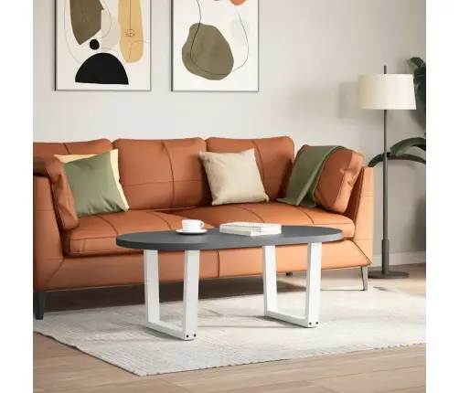 Kafijas Galdiņa Kājas, 2 Gab., V-Veida, Baltas, 60X(42-43,3) Cm, Tērauds Vidaxl