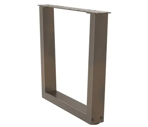 Kafijas Galdiņa Kājas, 2 Gab., V-Veida, Dabīgs Tērauds, 60X(42-43,3) Cm Vidaxl