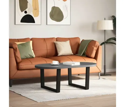 Kafijas Galdiņa Kājas, 2 Gab., V-Veida, Melnas, 70X(42-43,3) Cm, Tērauds Vidaxl