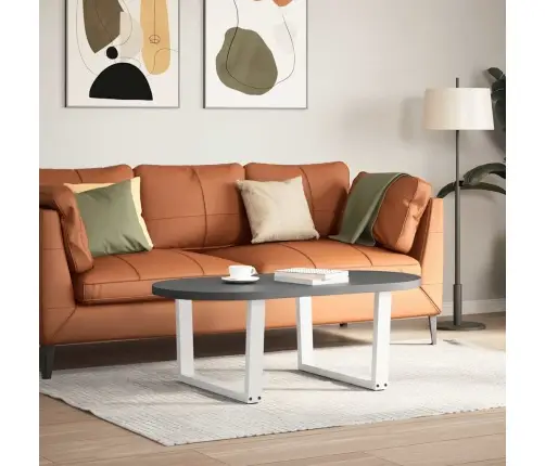 Kafijas Galdiņa Kājas, 2 Gab., V-Veida, Baltas, 70X(42-43,3) Cm, Tērauds Vidaxl