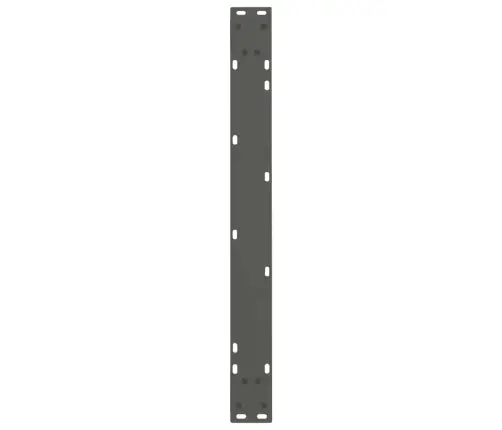 Valgomojo Stalo Kojos, V Formos, 2 Vnt., Antracito Spalvos, 90X(72-73,3) cm Plienas