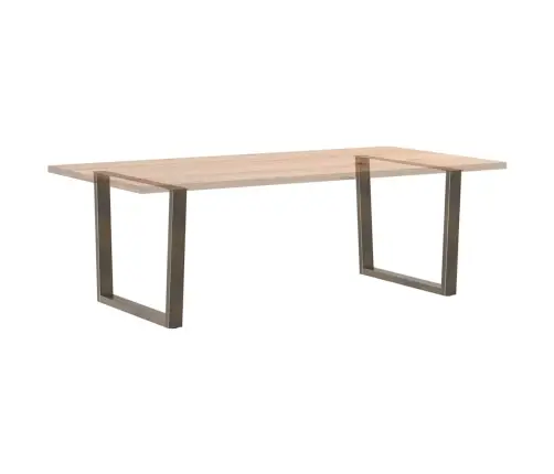 Valgomojo Stalo Kojelės, V Formos, 2 Vnt., Natūralus Plienas, 100 X (72-73,3) cm Plienas