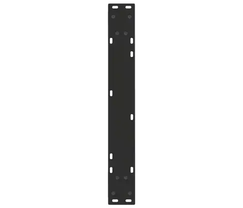 Valgomojo Stalo Kojos, 3 Vnt., Juodos, 70X(72-73,3) cm Plienas, V Formos