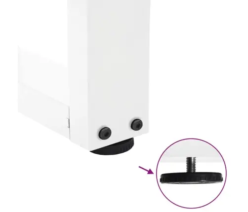 Valgomojo Stalo Kojelės, 3 Vnt., Baltos, 70X(72-73,3) cm Plienas, V Formos