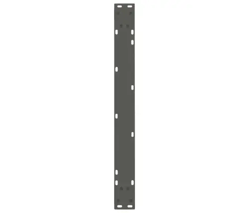 Ēdamgalda Kājas, 3 Gab., V-Veida, Antracīta Krāsā, 80X(72-73,3) Cm, Tērauds Vidaxl