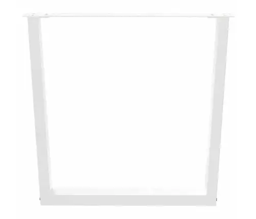 Söögilaua Jalad, V-Kujulised, 3 Tk, Valged, 90 X (72–73,3) cm Teras