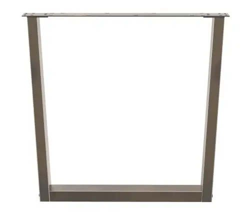 Söögilaua Jalad, V-Kujulised, 3 Tk, Naturaalne Teras, 90 X (72–73,3) cm Teras