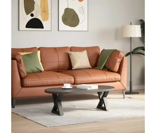 Kafijas Galdiņa Kājas, 2 Gab., Antracīta Krāsa, 30X(30-31,3) Cm, Tērauds Vidaxl