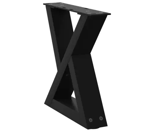 Kavos Staliuko Kojelės, 2 Vnt., Juodos, 40X(30-31,3) cm Plienas