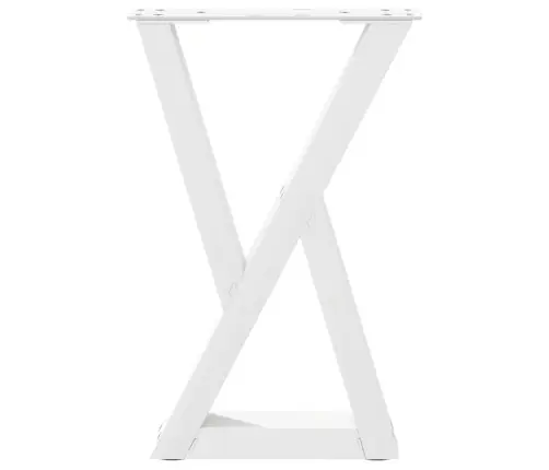 Kavos Staliuko Kojelės, 2 Vnt., Baltos, 38X(42-43,3) cm Plienas