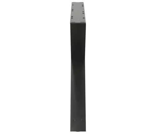 Kafijas Galdiņa Kājas, 2 Gab., Antracīta Krāsa, 70X(42-43,3) Cm, Tērauds Vidaxl