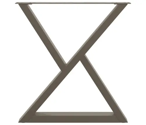 Valgomojo Stalo Kojos, 2 Vnt., Natūralus Plienas, 80X(72-73,3) cm Plienas