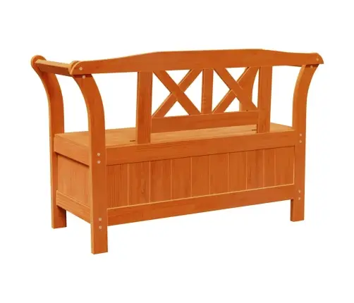 Sodo Saugojimo Suolas Ruda 119 X 76 X 44Cm Pušies Masyvas