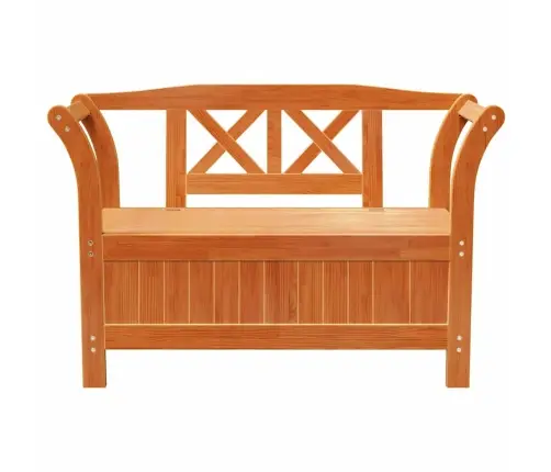 Sodo Saugojimo Suolas Ruda 119 X 76 X 44Cm Pušies Masyvas