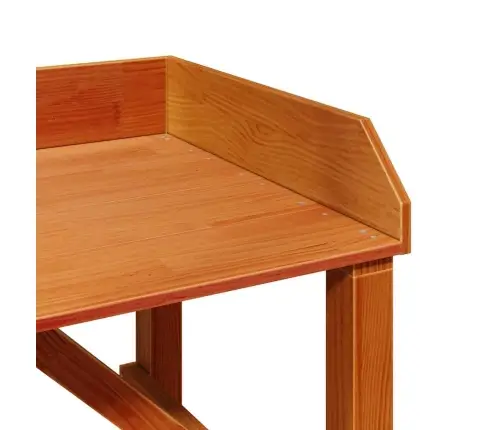 Taimede Toetused Riiuliga Pruun 75 X 40 X 90 Cm Männipuit Taimede Toetused Riiuliga Pruun 75 X 40 X 90 Cm Männipuit