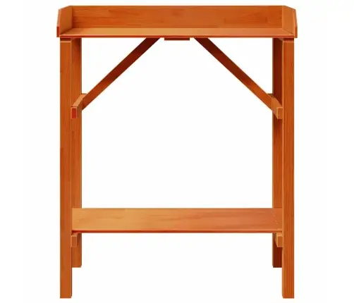 Taimede Toetused Riiuliga Pruun 75 X 40 X 90 Cm Männipuit Taimede Toetused Riiuliga Pruun 75 X 40 X 90 Cm Männipuit