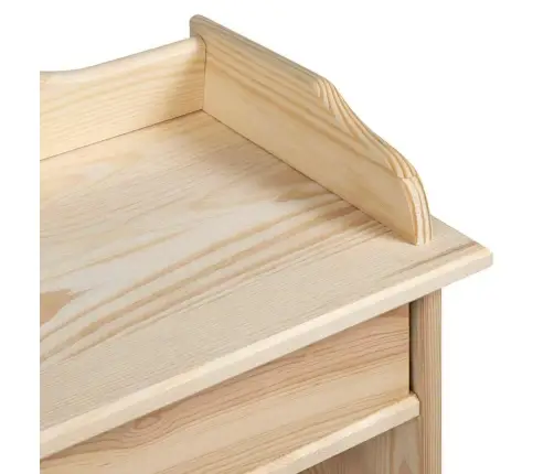 Vīna Plaukts 90X60X30 Cm Cietā Priede Vidaxl