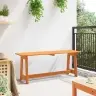 Āra Sols Akācija 119X35X47 Cm Cietais Koks Priežu Vidaxl