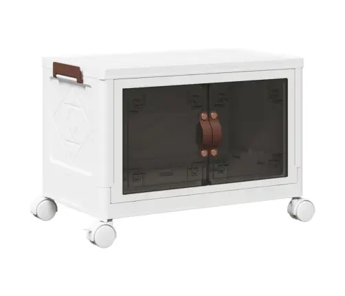 Sakraujami Glabāšanas Kaste Ar Riteņiem, 28 L, 48,5X29,5X33 Cm Vidaxl