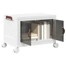 Sakraujami Glabāšanas Kaste Ar Riteņiem, 28 L, 48,5X29,5X33 Cm Vidaxl