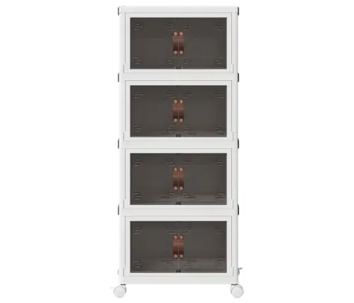 Sukraunama Daiktadėžė Su Ratukais, 28 L, 48X29,5X112,5 Cm