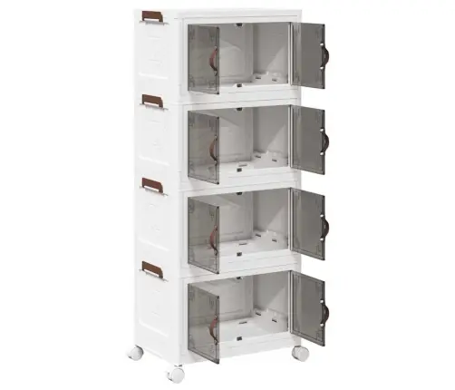 Sukraunama Daiktadėžė Su Ratukais, 28 L, 48X29,5X112,5 Cm