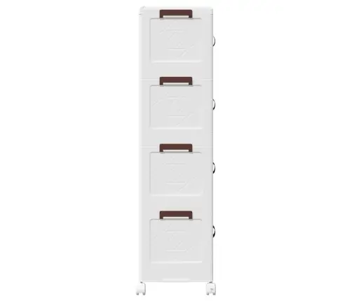 Sukraunama Daiktadėžė Su Ratukais, 28 L, 48X29,5X112,5 Cm