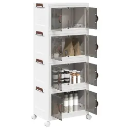 Sukraunama Daiktadėžė Su Ratukais, 28 L, 48X29,5X112,5 Cm