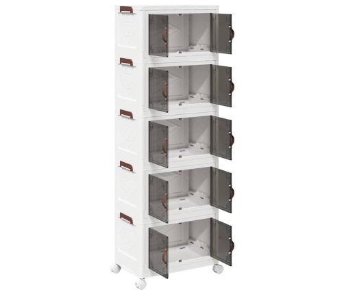 Sukraunama Daiktadėžė Su Ratukais, 28 L, 48,5X29,5X139 Cm