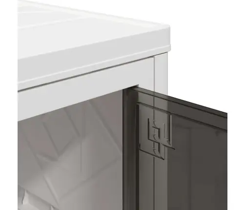 Glabāšanas Kaste Ar Riteņiem 5 Līmeņu, 28 L, 48,5X29,5X139 Cm Vidaxl
