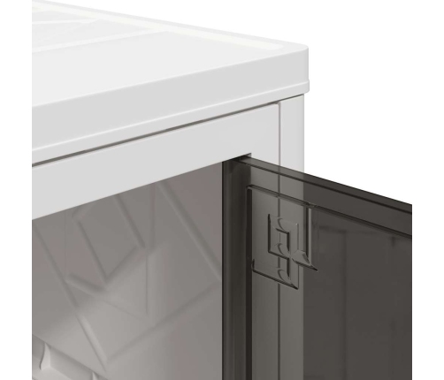 Saliekama Glabāšanas Kaste Ar Riteņiem 5 Līmeņu 75L 64X40X179Cm Vidaxl