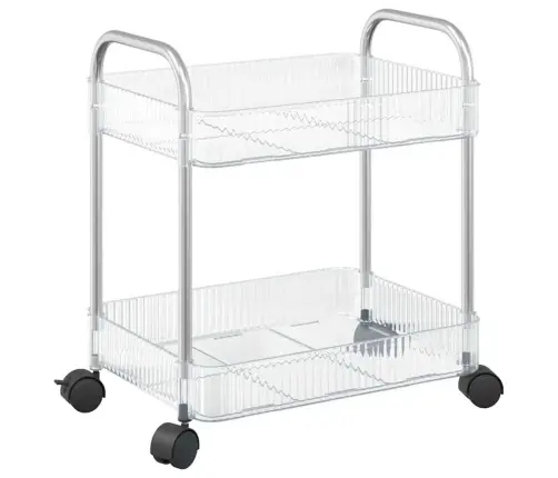 Hoiukäru 2-Korruseline Läbipaistev 37X28X43,5 Cm Akrüül