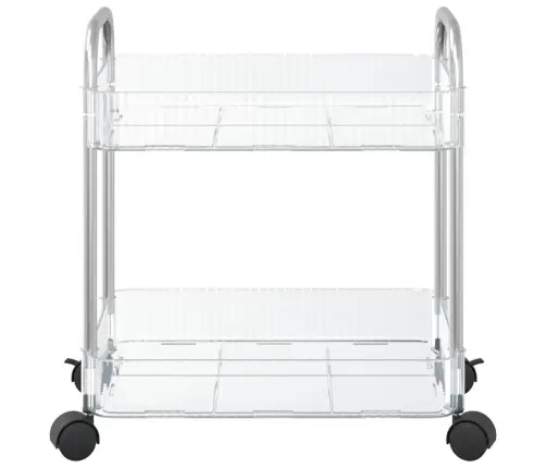 Hoiukäru 2-Korruseline Läbipaistev 37X28X43,5 Cm Akrüül