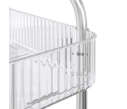 Hoiukäru 2-Korruseline Läbipaistev 37X28X43,5 Cm Akrüül