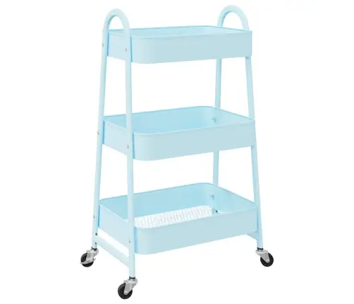 Hoiukäru 3-Korruseline Sinine 42X41,5X77 Cm Teras