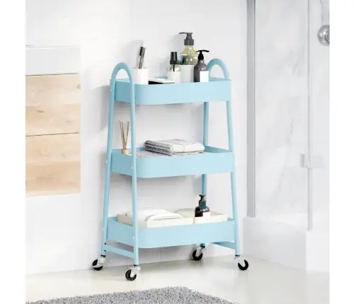 Hoiukäru 3-Korruseline Sinine 42X41,5X77 Cm Teras