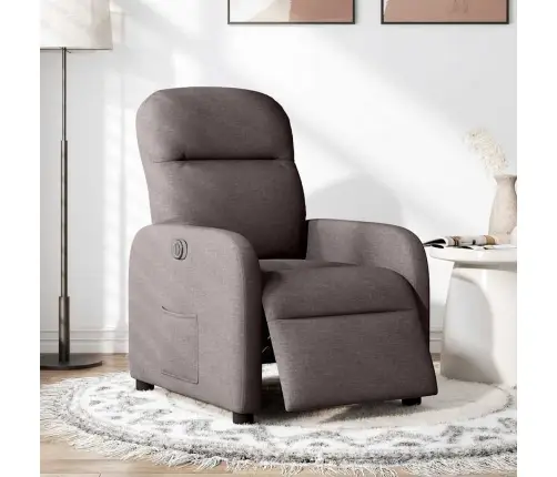 Elektriline Tugitool, Tumepruun, Kangas