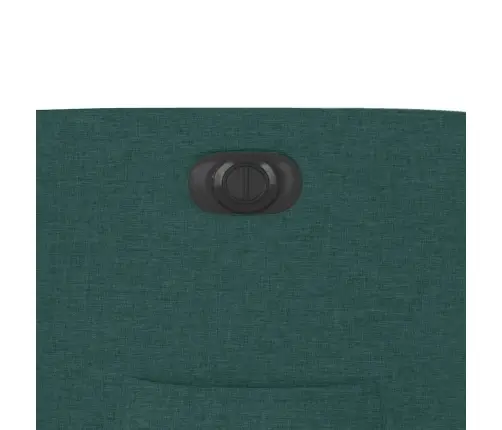 Elektrisks Atpūtas Krēsls, Atgāžams, Tumši Zaļš Audums Vidaxl Elektrisks Atpūtas Krēsls, Atgāžams, Tumši Zaļš Audums Vidaxl