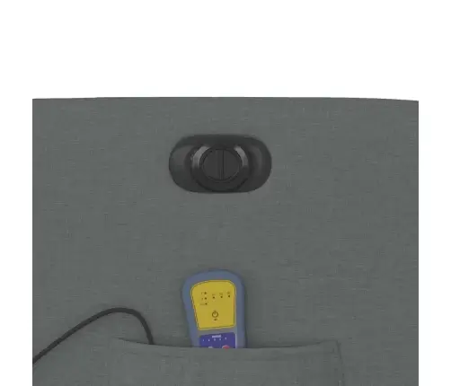 Elektrisks Masāžas Krēsls, Atgāžams, Tumši Pelēks Audums Vidaxl Elektrisks Masāžas Krēsls, Atgāžams, Tumši Pelēks Audums Vidaxl