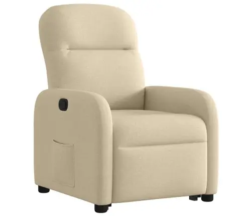 Püsti Tõusmist Toetav Tugitool, Kreemjas, Kangas