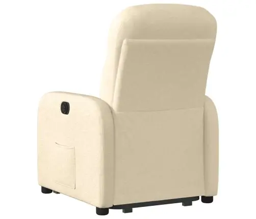 Püsti Tõusmist Toetav Tugitool, Kreemjas, Kangas