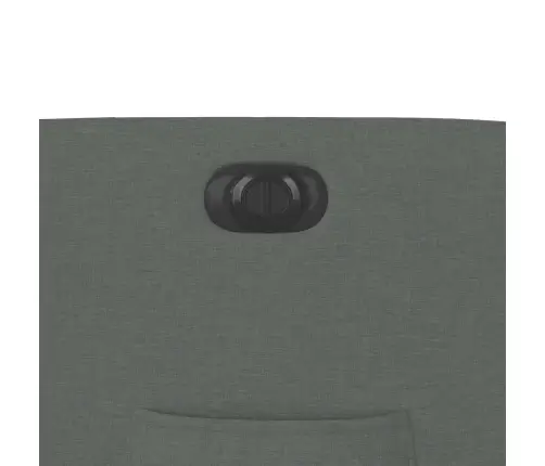 Elektrisks Atpūtas Krēsls, Paceļams, Atgāžams, Pelēks Audums Vidaxl