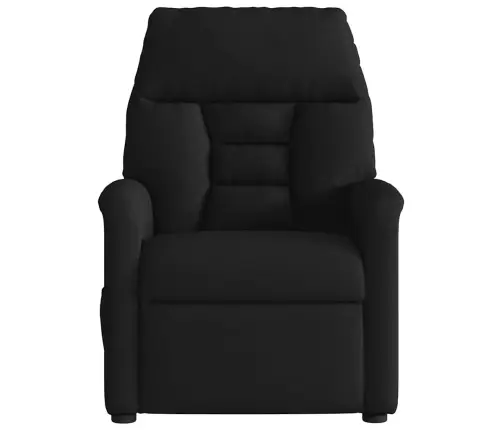 Elektrisks Masāžas Krēsls, Atgāžams, Melns Audums Vidaxl