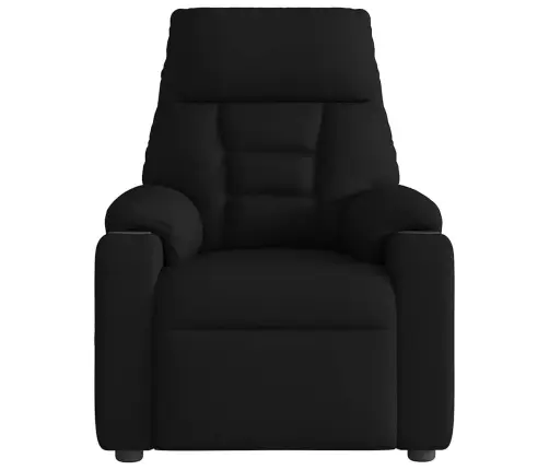 Elektrisks Masāžas Krēsls, Atgāžams, Melns Audums Vidaxl