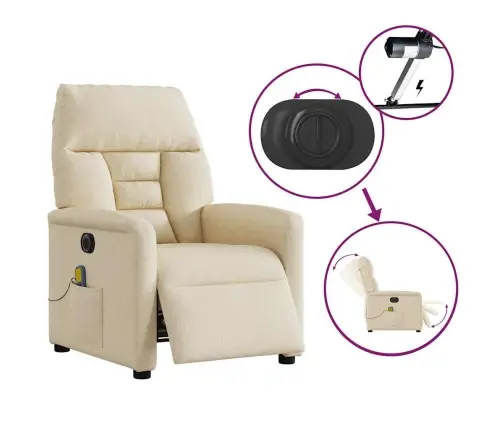 Elektriline Massaažitool, Kreemjas, Kangas