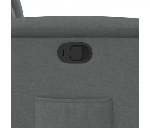 Püsti Tõusmist Toetav Tugitool, Tumehall, Kangas