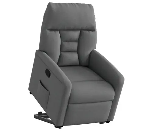 Püsti Tõusmist Toetav Tugitool, Tumehall, Kangas