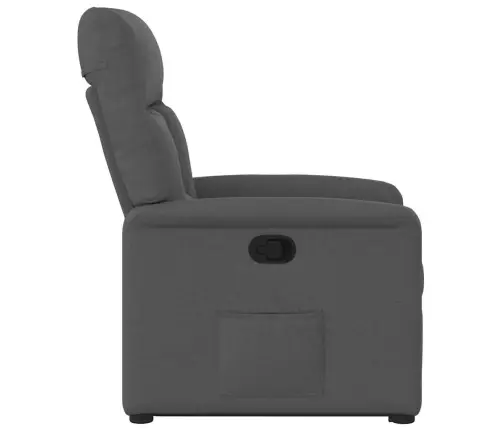 Püsti Tõusmist Toetav Tugitool, Tumehall, Kangas